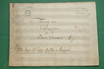 Nueva obra de Mozart